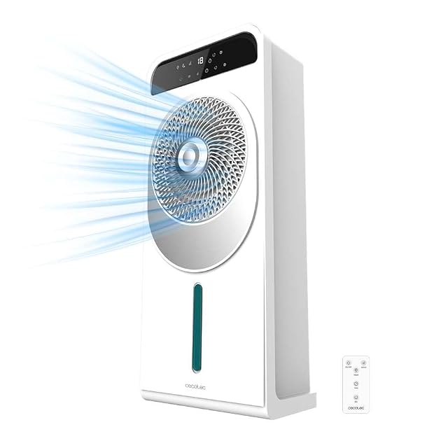 Raffrescatore evaporativo Cecotec EnergySilence 5000 Cool Wave con telecomando e display LED