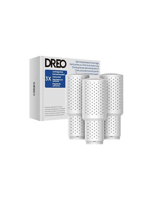 Confezione da 3 cartucce demineralizzanti Dreo per umidificatori