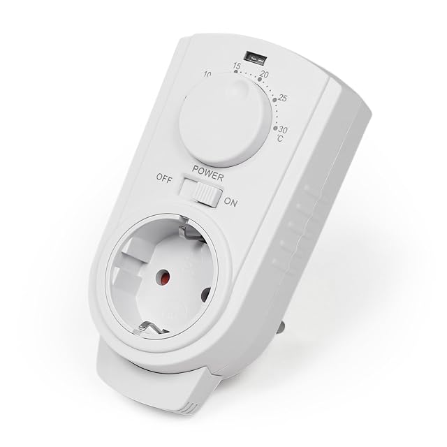 Termostato a presa McPower TCU-330