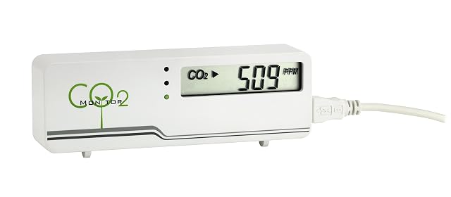 Monitor CO2 TFA Dostmann AIRCO2NTROL Mini con display a semaforo LED