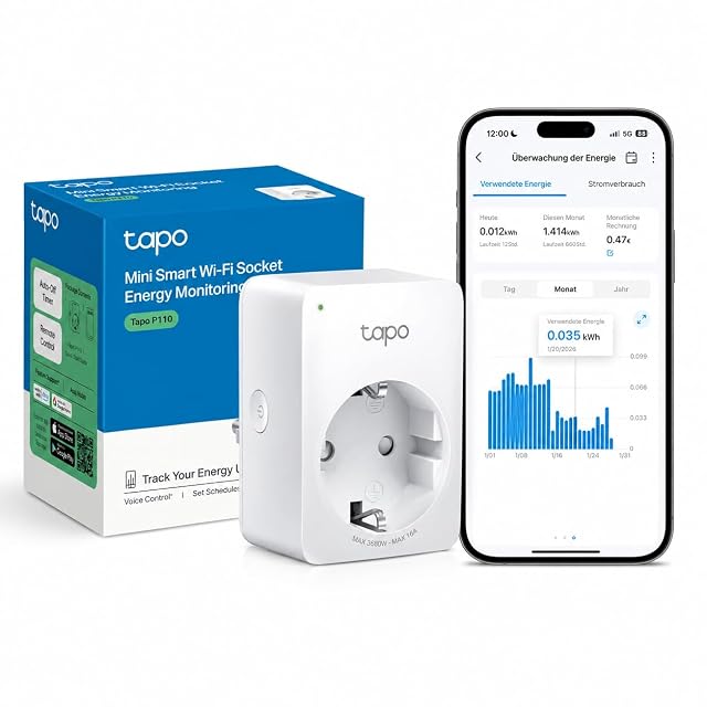 Presa intelligente TP-Link Tapo P110 con monitoraggio energetico