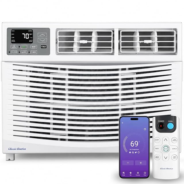 Climatizzatore da finestra WiFi Vtronix Classic America 8000 BTU